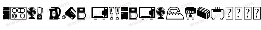 HONG RUI APPLIANCES字体转换